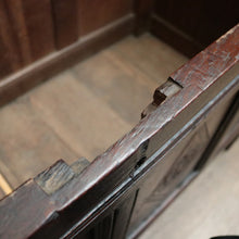Load image into Gallery viewer, x SOLD Antique French Coffer, Lift Lid Blanket Box, Storage Trunk or Bedroom Chest. B11698