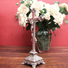 Load image into Gallery viewer, x SOLD French Crucifix or Sideboard, Table top Cross, Home Worship Jesus on the Cross. B11725