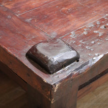 Load image into Gallery viewer, x SOLD Large and Grand Mid-Century Coffee Table, Stretcher Base, Country Lodge Feel. B11513