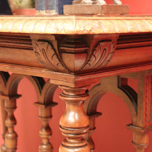 Load image into Gallery viewer, x SOLD Antique French Walnut Sofa Table, Single Drawer Hall Table, Ladies Desk, Side Table. B11942