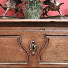 Load image into Gallery viewer, x SOLD Antique French Oak Chest of Drawers, a Three Drawer Sideboard or Linen Chest B11431