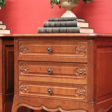 Load image into Gallery viewer, x SOLD Pair of Vintage French Bedside Table or Cabinets, Lamp Side Tables. B11523