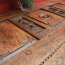 Load image into Gallery viewer, x SOLD Antique French Coffer, Large Blanket Box, Lift Lid Coffee Table, Storage Trunk. B11470