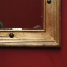 Load image into Gallery viewer, Large and Impressive Bevelled Edge Hall Mirror, Gilt-gold Frame with decorative Features. B11990