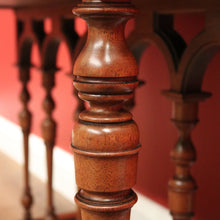 Load image into Gallery viewer, x SOLD Antique French Walnut Sofa Table, Single Drawer Hall Table, Ladies Desk, Side Table. B11942