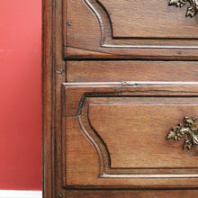 Load image into Gallery viewer, x SOLD Antique French Oak Chest of Drawers, a Three Drawer Sideboard or Linen Chest B11431