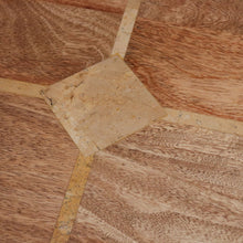 Load image into Gallery viewer, x SOLD Vintage Antique-style Circular Pedestal Dining or Kitchen Table Fruitwood with Marble Inlay. B11538