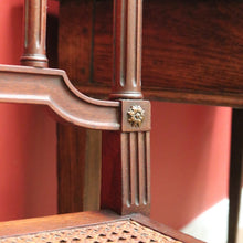 Load image into Gallery viewer, x SOLD Antique French Walnut Ladies Chair, Hall Chair, Bedroom or Dressing Table Chair. B11969