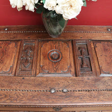 Load image into Gallery viewer, x SOLD Antique French Coffer, Large Blanket Box, Lift Lid Coffee Table, Storage Trunk. B11470