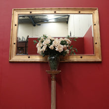 Load image into Gallery viewer, Large and Impressive Bevelled Edge Hall Mirror, Gilt-gold Frame with decorative Features. B11990