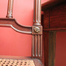 Load image into Gallery viewer, x SOLD Antique French Walnut Ladies Chair, Hall Chair, Bedroom or Dressing Table Chair. B11969