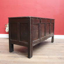 Load image into Gallery viewer, x SOLD Antique French Coffer, Lift Lid Blanket Box, Storage Trunk or Bedroom Chest. B11698
