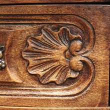 Load image into Gallery viewer, x SOLD Vintage French Three Drawer Chest, Hall Cabinet Sofa, Entry or Foyer Chest. B11571