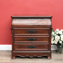 Load image into Gallery viewer, x SOLD Antique French Chest of Drawers with a Slide Out Dressing Table and Mirror. B11297