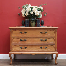 Load image into Gallery viewer, x SOLD Vintage French Chest of Three Drawers, Hall or Entry Cabinet or Cupboard. B11555