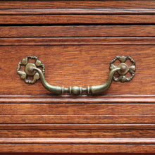 Load image into Gallery viewer, x SOLD Antique French Oak Single Drawer Hall cabinet, Lamp or Side Table. B11832