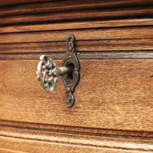 Load image into Gallery viewer, x SOLD Vintage French Three Drawer Chest, Hall Cabinet Sofa, Entry or Foyer Chest. B11571