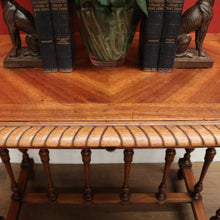 Load image into Gallery viewer, x SOLD Antique French Walnut Sofa Table, Single Drawer Hall Table, Ladies Desk, Side Table. B11942