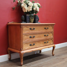 Load image into Gallery viewer, x SOLD Vintage French Chest of Three Drawers, Hall or Entry Cabinet or Cupboard. B11555
