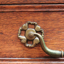 Load image into Gallery viewer, x SOLD Antique French Oak Single Drawer Hall cabinet, Lamp or Side Table. B11832