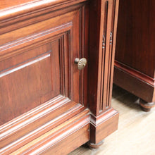 Load image into Gallery viewer, x SOLD Pair of Antique French Bedside Cabinet or Lamp Side Tables with Marble Tops. B11381