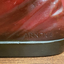 Load image into Gallery viewer, x SOLD Antique Ceramic-Chalk Bust or plaster Sacred Heart of Jesus Statue or Figurine, Home Worship or Devotion. B11723