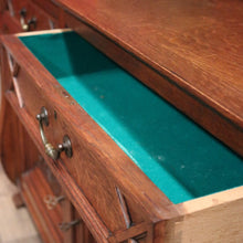 Load image into Gallery viewer, x SOLD Antique French oak Sideboard, Two Drawer 2 Door Hall or Entry Cabinet. B11539