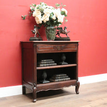 Load image into Gallery viewer, x SOLD Antique French Bookcase or Open Fronted Single Drawer Hall Cabinet Bookcase. B11871