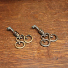 Load image into Gallery viewer, x SOLD Antique French oak Sideboard, Two Drawer 2 Door Hall or Entry Cabinet. B11539