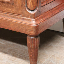 Load image into Gallery viewer, x SOLD Antique French Oak China Cabinet, Display Cupboard or Bookcase with Glass Shelves and Sides. B11546