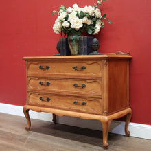 Load image into Gallery viewer, x SOLD Vintage French Chest of Three Drawers, Hall or Entry Cabinet or Cupboard. B11555