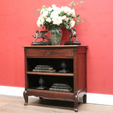Load image into Gallery viewer, x SOLD Antique French Bookcase or Open Fronted Single Drawer Hall Cabinet Bookcase. B11871