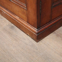 Load image into Gallery viewer, x SOLD Antique American Mahogany Shop Counter, Clerk's Cabinet now a TV Unit or Sideboard. B11791