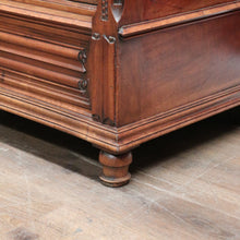Load image into Gallery viewer, x SOLD Antique French Walnut Church-Inspired China Cabinet or Bookcase Cupboard B11916
