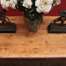 Load image into Gallery viewer, x SOLD Vintage French Oak Turned Leg Coffee Table with Stretcher Base. B11689