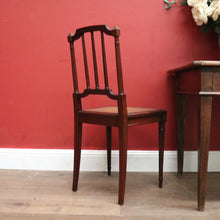 Load image into Gallery viewer, x SOLD Antique French Walnut Ladies Chair, Hall Chair, Bedroom or Dressing Table Chair. B11969