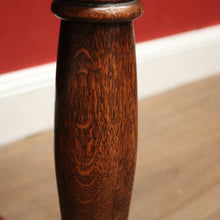 Load image into Gallery viewer, x SOLD Antique French Oak Single Drawer Hall cabinet, Lamp or Side Table. B11832