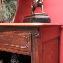 Load image into Gallery viewer, x SOLD Antique French Bookcase or Open Fronted Single Drawer Hall Cabinet Bookcase. B11871