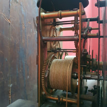 Load image into Gallery viewer, Antique Oak Longcase Clock John Topham Cheshire c1830 Working. B12988