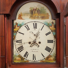Load image into Gallery viewer, Antique Oak Longcase Clock John Topham Cheshire c1830 Working. B12988