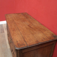 Load image into Gallery viewer, x SOLD Antique French Oak Chest of Drawers, a Three Drawer Sideboard or Linen Chest B11431