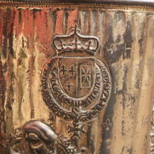 Load image into Gallery viewer, x SOLD Antique French Umbrella Holder with a Pressed Tavern Scene to the Body. B 11564