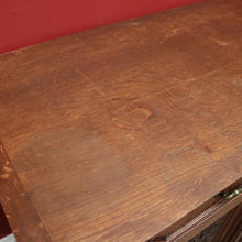 Load image into Gallery viewer, x SOLD Antique French oak Sideboard, Two Drawer 2 Door Hall or Entry Cabinet. B11539