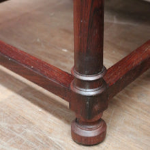 Load image into Gallery viewer, A Pair of Antique French church Chairs, Hall Chairs, Rosewood and Fabric Chairs. B11950
