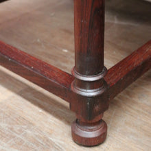Load image into Gallery viewer, x SOLD A Pair of Antique French church Chairs, Hall Chairs, Rosewood and Fabric Chairs. B11950
