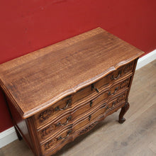 Load image into Gallery viewer, x SOLD Vintage French Three Drawer Chest, Hall Cabinet Sofa, Entry or Foyer Chest. B11571