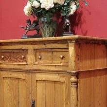 Load image into Gallery viewer, x SOLD Antique French Pine Kitchen Cabinet, Hall Cabinet, Country Farmhouse Charm B11514