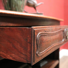 Load image into Gallery viewer, x SOLD Antique French Bookcase or Open Fronted Single Drawer Hall Cabinet Bookcase. B11871