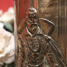 Load image into Gallery viewer, x SOLD Antique French Umbrella Holder with a Pressed Tavern Scene to the Body. B 11564