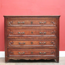 Load image into Gallery viewer, x SOLD Antique French Chest of Drawers, Four-Drawer Hall Cabinet or Foyer Chest. B11543